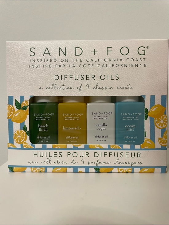 Sand + Fog Other - SAND + FOG Diffuser Oils Set - 4 x 0.33 FL OZ (10 ML)